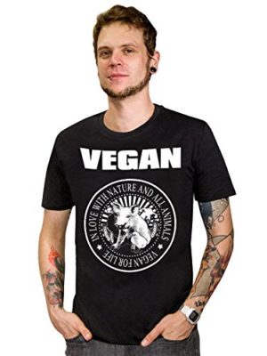 Camiseta Vegana - Amantes de la Naturaleza