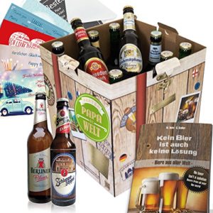 Caja de Cervezas Alemanas - Para el Mejor Papá