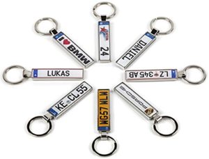 Schlüsselanhänger mit KFZ Kennzeichen