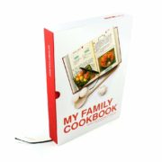 Libro de cocina familiar de 80 páginas para todas sus recetas favoritas