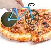 Cortador de Pizza en Forma de Bicicleta